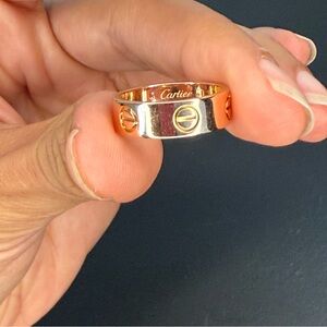 CARTIER | Rose Gold Classic Love Ring